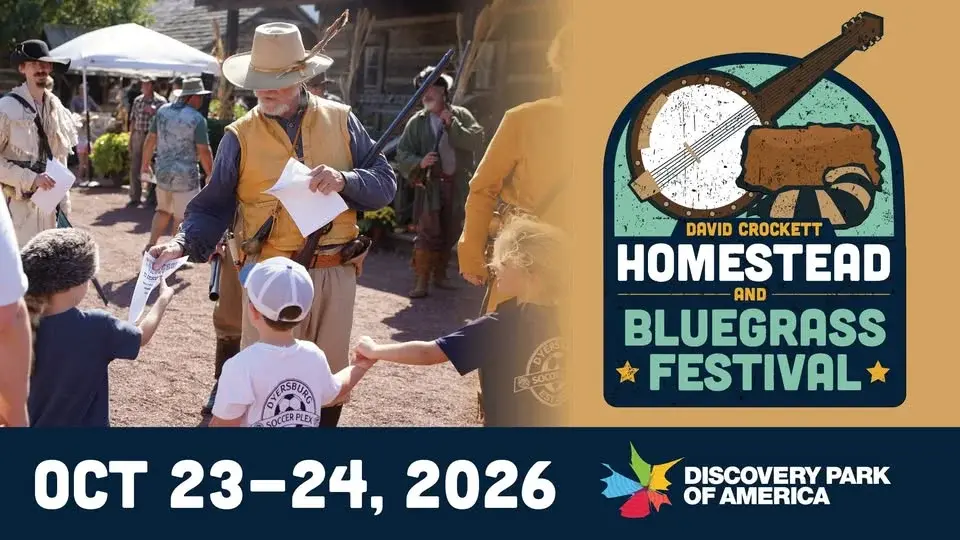 2026 David Crockett Homestead And Bluegrass Festival 