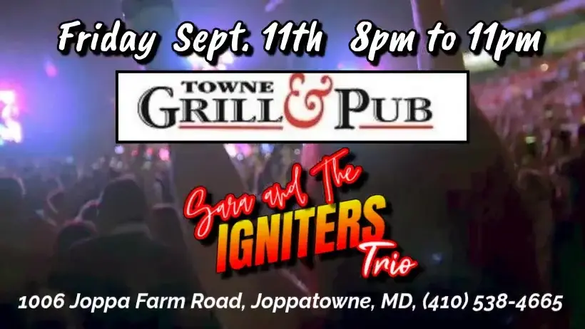 Sara's TRIO @  Towne Grill & Pub