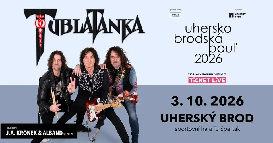 Tublatanka Tour 2026 - Uherskobrodská pouť 2026
