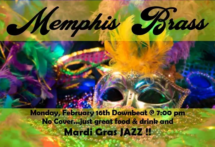 Mardi Gras at Memphis Nightclub with Memphis Brass