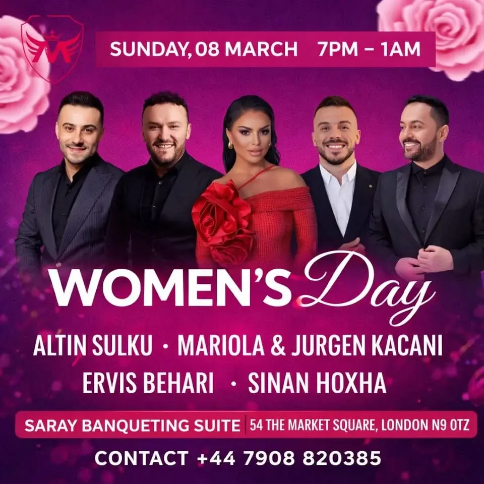 🌸 WOMEN’S DAY London 8 March 🌸