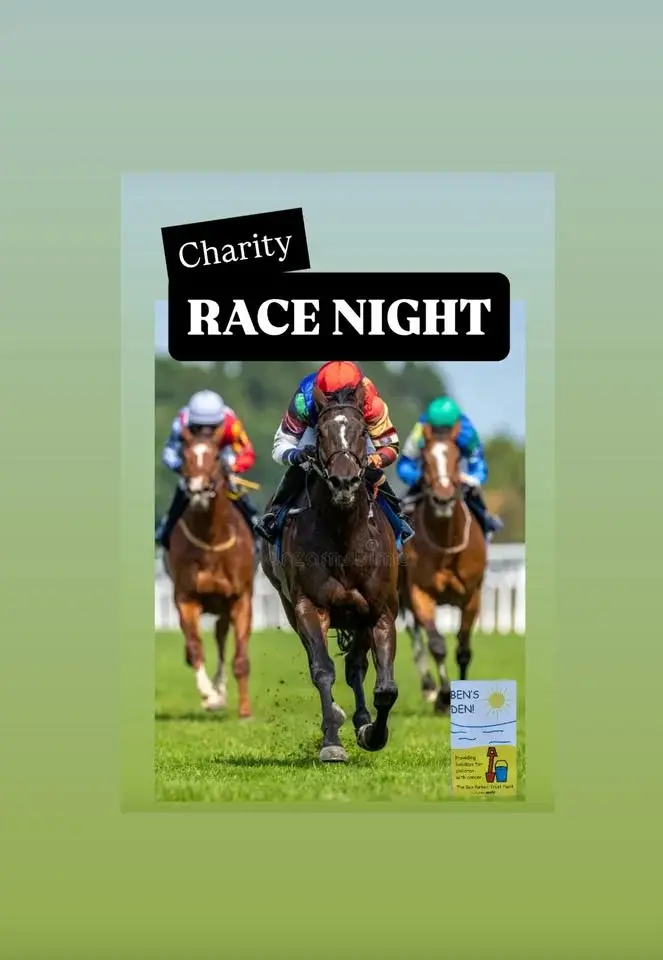 💙💛BENS DEN Charity Race Night🐎
