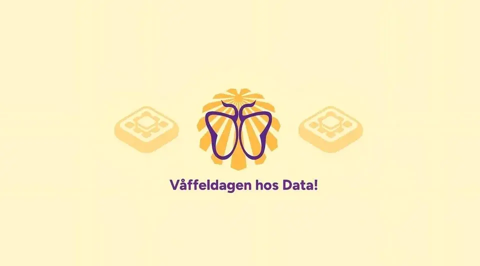 Våffeldagen hos Data!