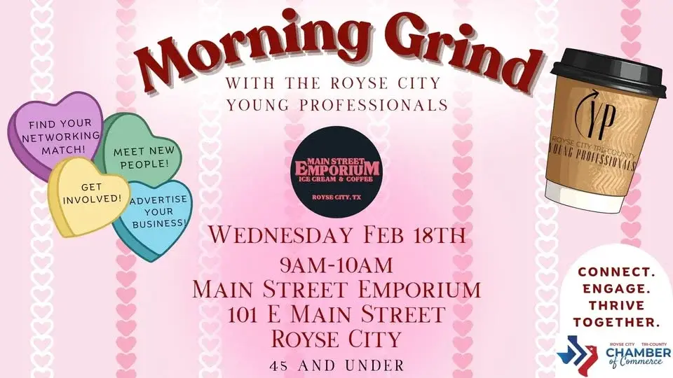 Morning Grind with the Royse City Young Professionals