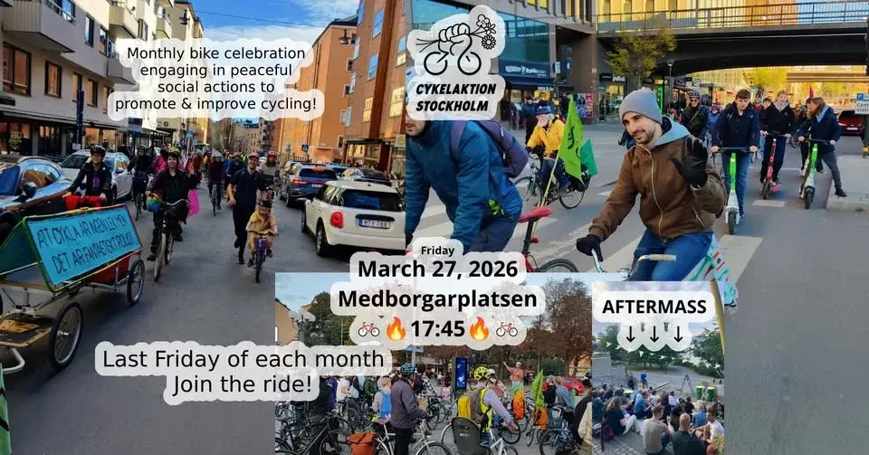 Critical Mass (March) 🌱🚲️
