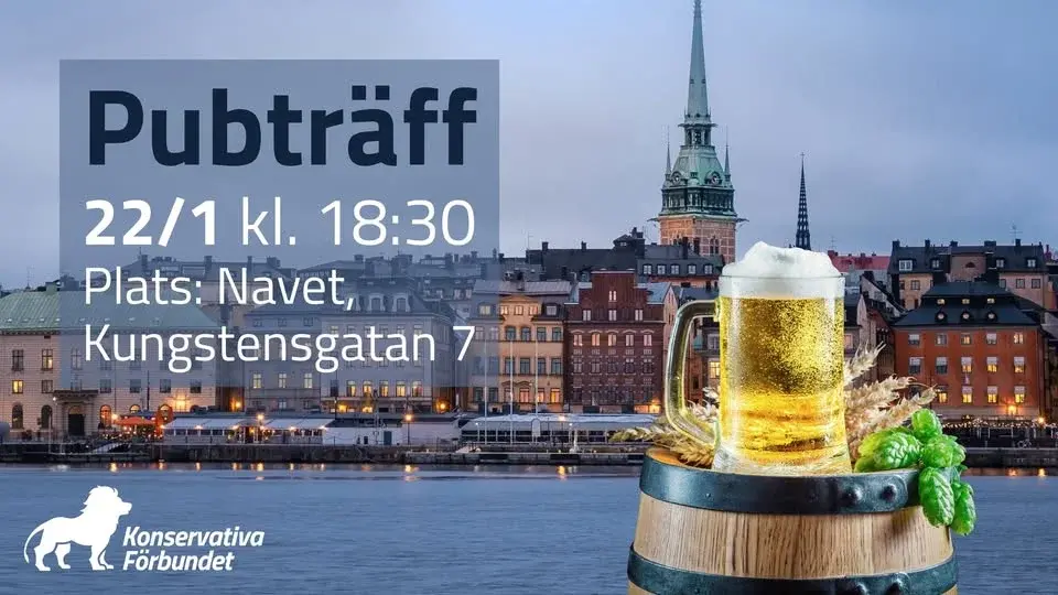 Pubträff & Terminstart med KF Stockholm! 🍻