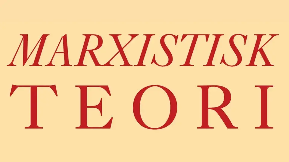 Samtida marxistisk teori