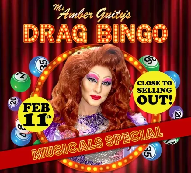 Ms Amber Guity’s Drag Bingo: Musicals Special @ Queens Theatre, Hornchurch, 11/02/26
