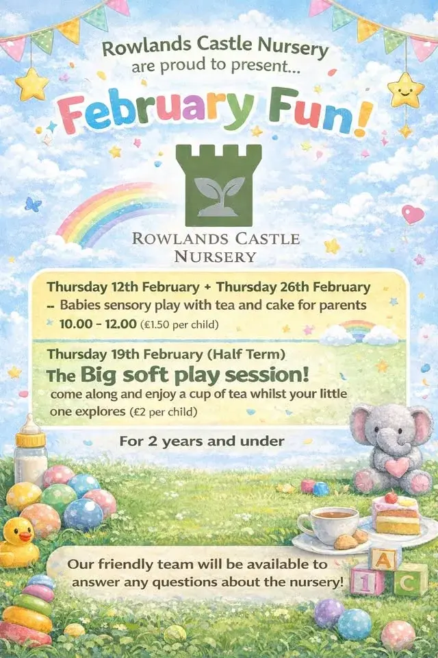February Fun at the baby setting