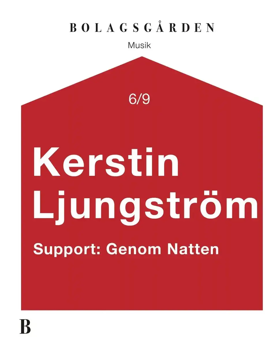 🎵 Kerstin Ljungström + Genom Natten - Live på Bolagsgården