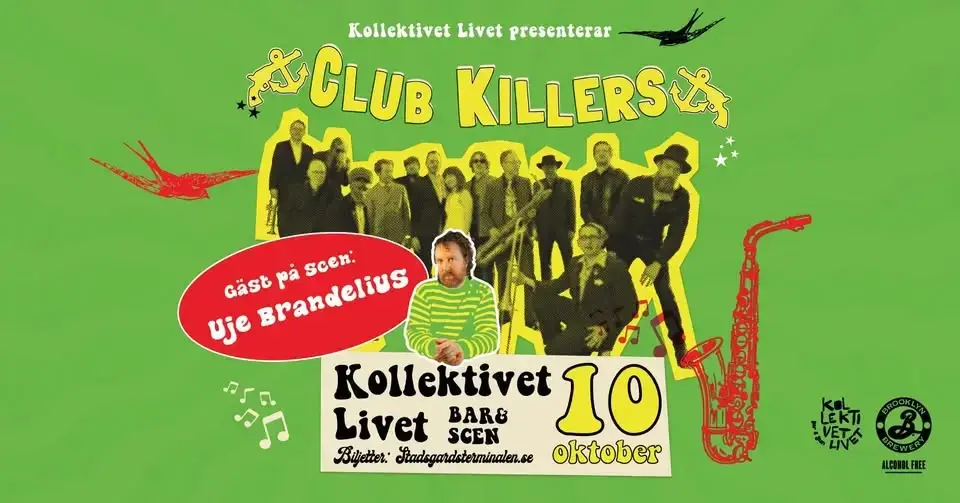 Club Killers | Live på Kollektivet Livet!