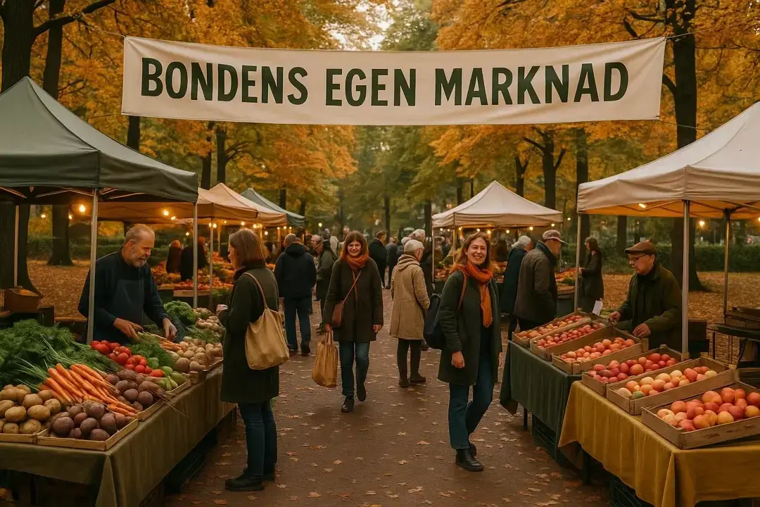 🛒 Bondens egen Höstmarknad i Tessinparken