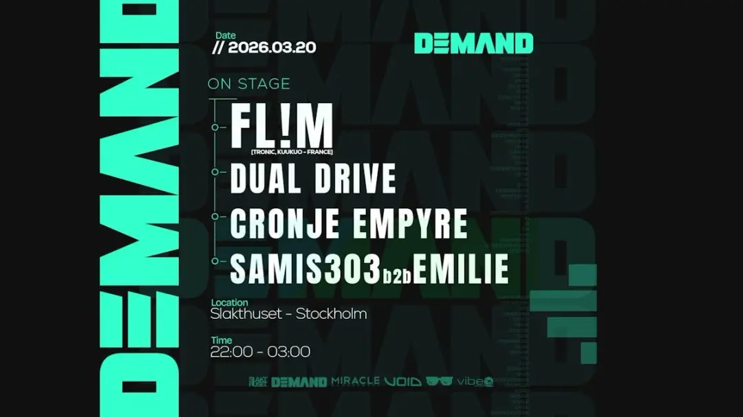DEMAND w/ FL!M + 90s hits
