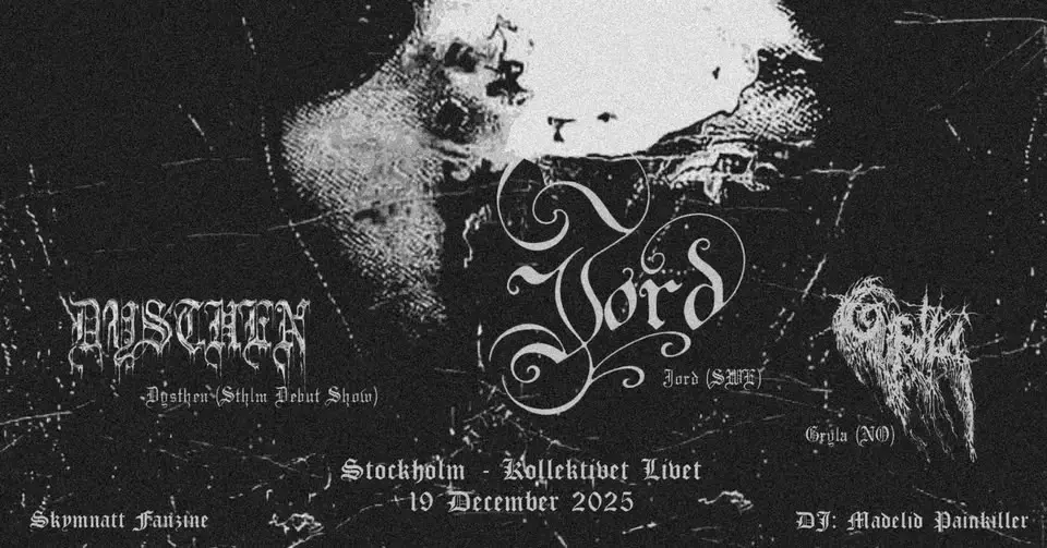 Skymnatt: Jord + Gryla + Dysthen | Live på Kollektivet Livet