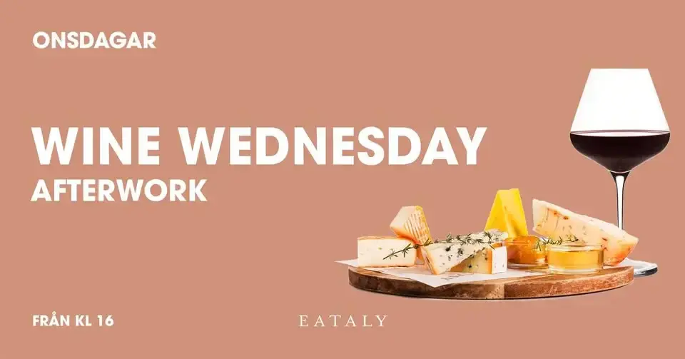 Wine Wednesday - varje onsdag 🍷✨