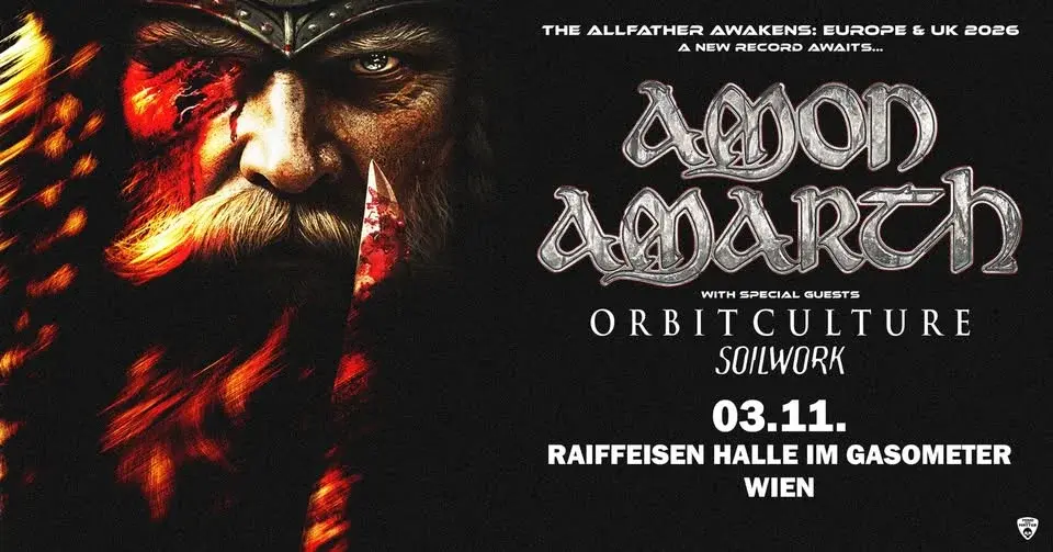 AMON AMARTH / The Allfather Awakens / Vienna