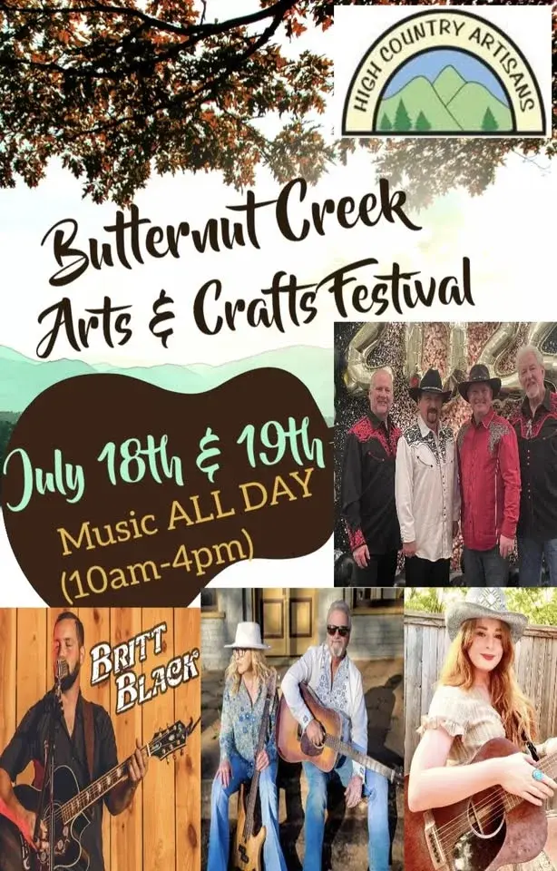 2026 Butternut Creek Arts & Crafts Festival