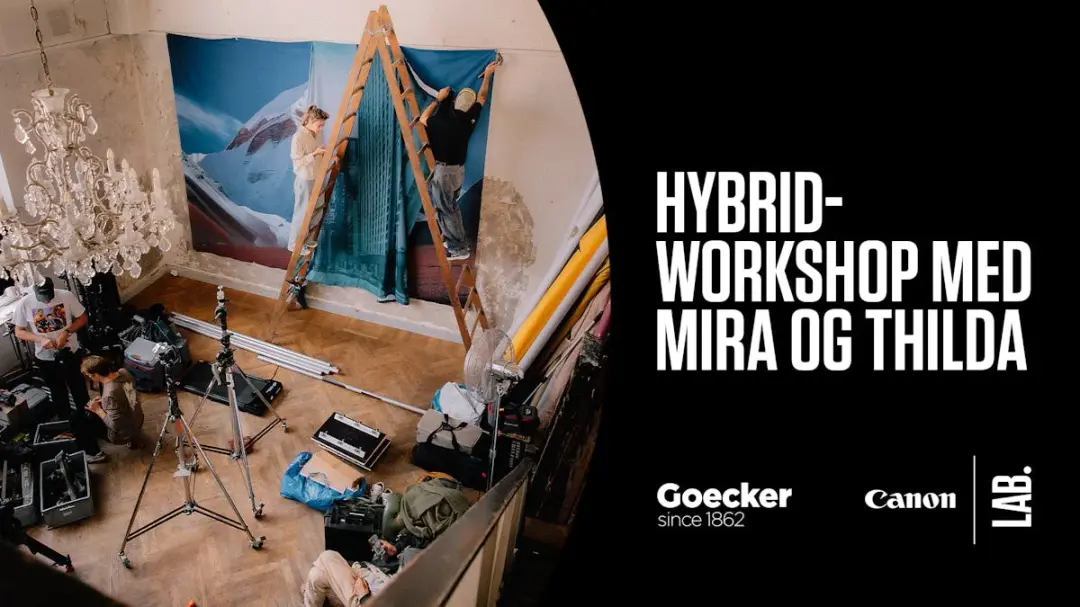 Hybridfotografering med Mira & Thilda og Canon