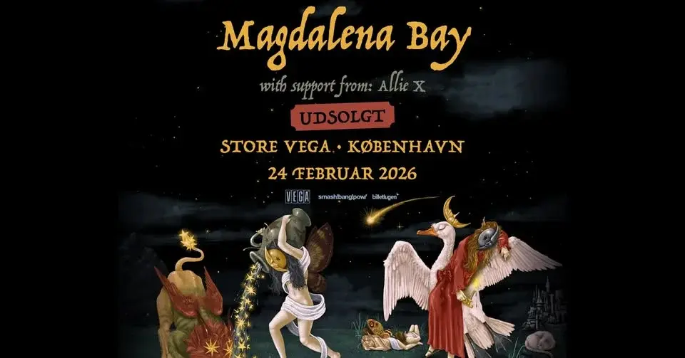 Magdalena Bay (US) + [support: Allie X] i Store VEGA - UDSOLGT
