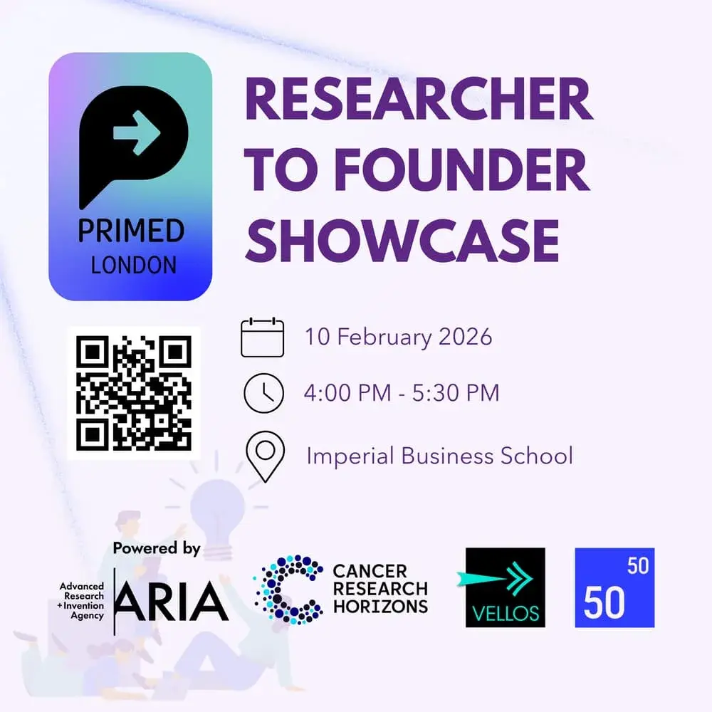 Researcher to Founder Showcase (London)