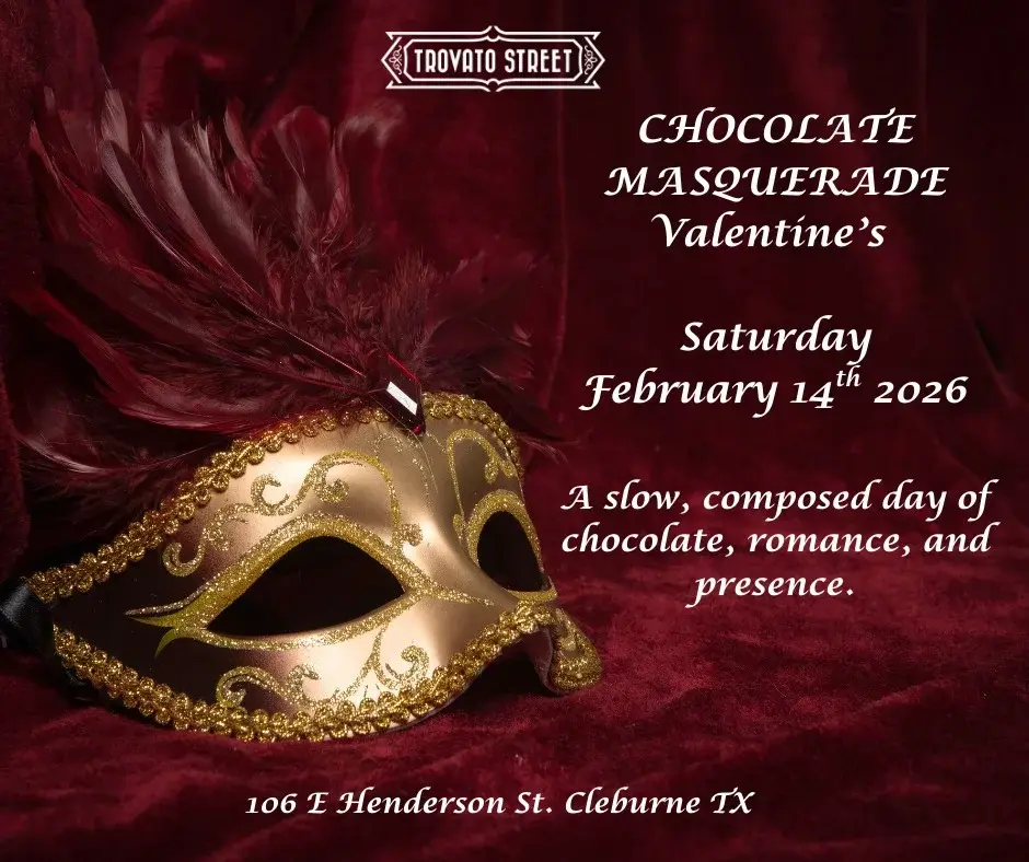 Chocolate Masquerade Valentine’s Saturday