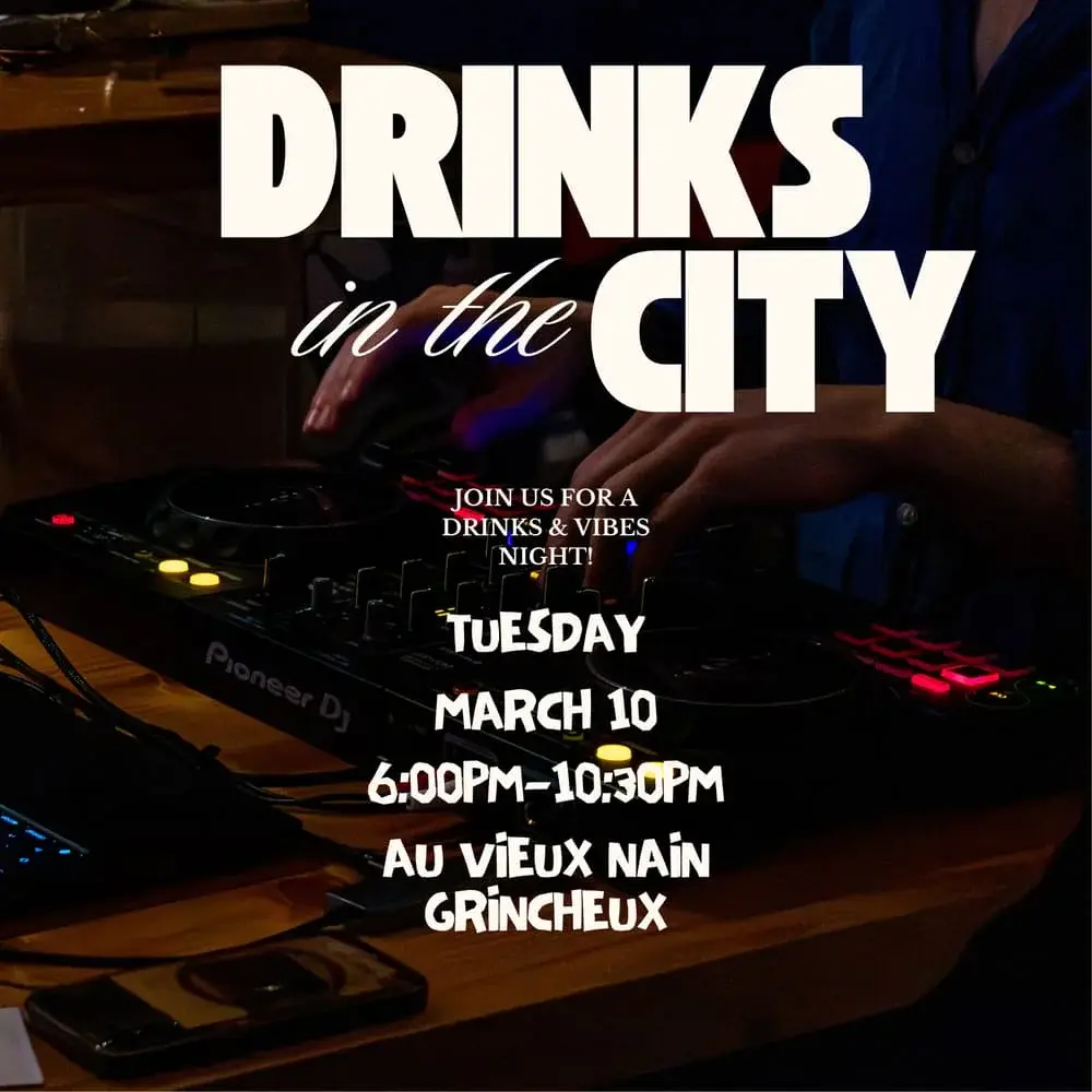 The Feels Drinks in the City