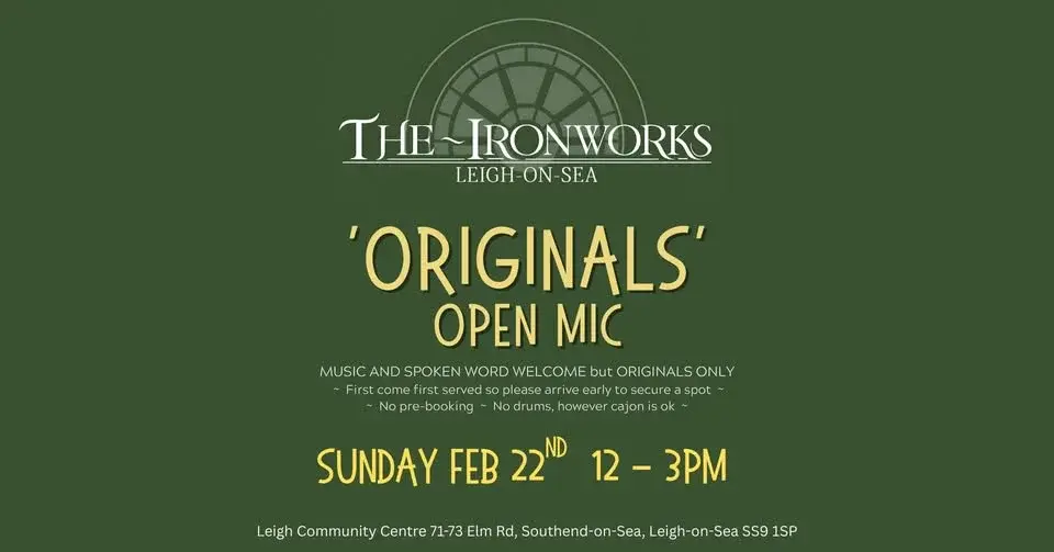 Originals Only Open Mic at The IronWorks