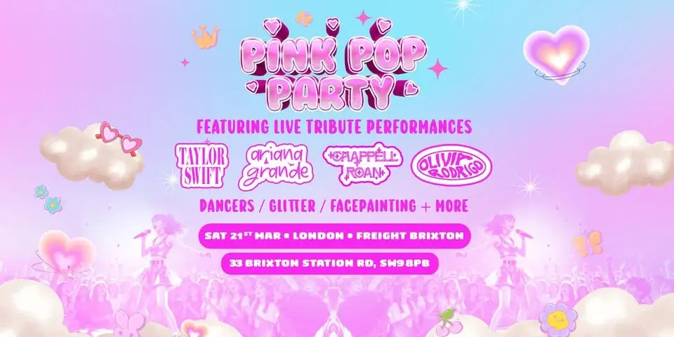 The Pink Pop Party Is Coming To London!