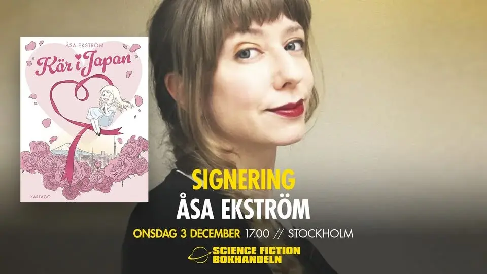 Signering med Åsa Ekström // Stockholm
