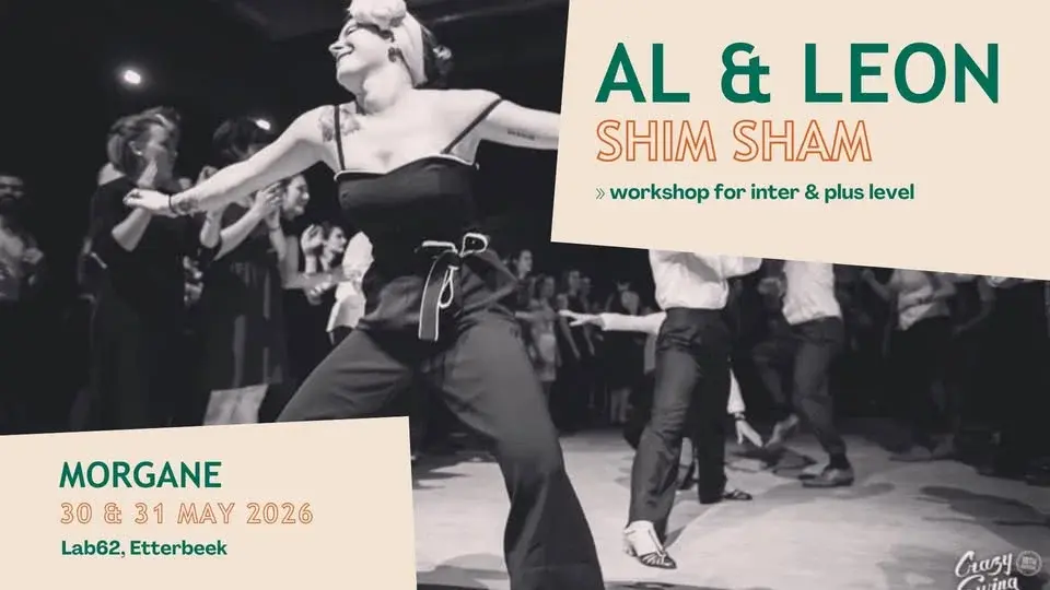 Solo Jazz Workshop – Al & Leon Shim Sham with Morgane - Apollo Swing