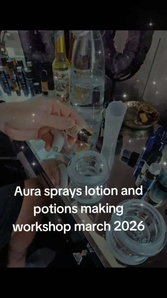 aura spray making workshop ๐โจ๐ฎ