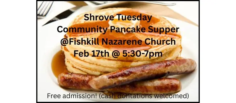 Shrove Tuesday Community Pancake Supper