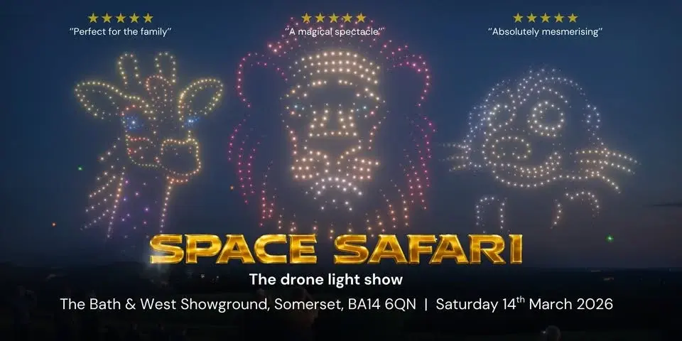 Space Safari: The drone light show - Somerset