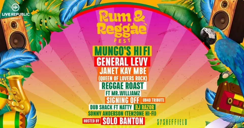 Rum & Reggae 2026 | SteelYard, Sheffield 