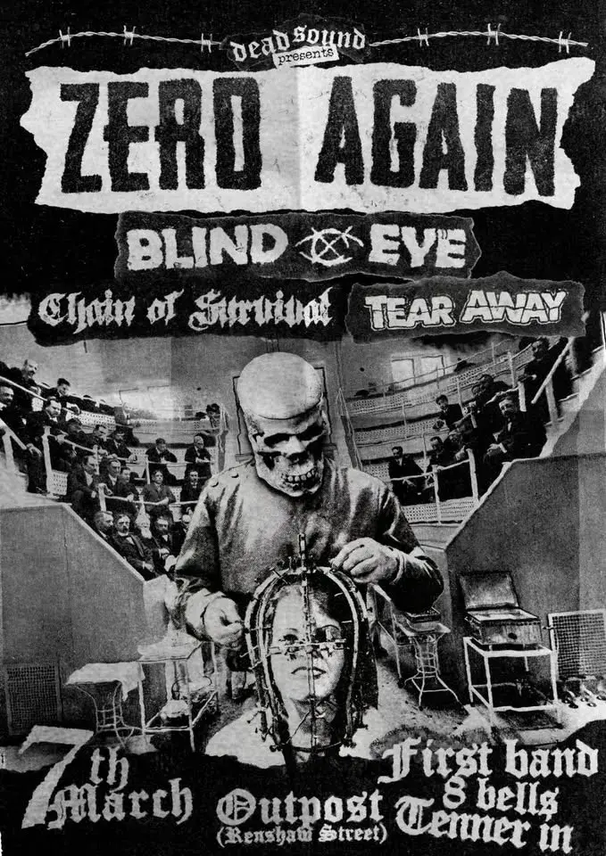 Dead Sound presents... ZERO AGAIN // BLIND EYE // CHAIN OF SURVIVAL // TEAR AWAY