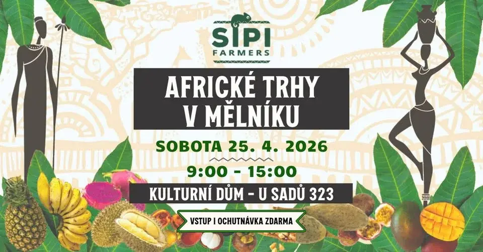 🌴 Africké trhy v Mělníku
