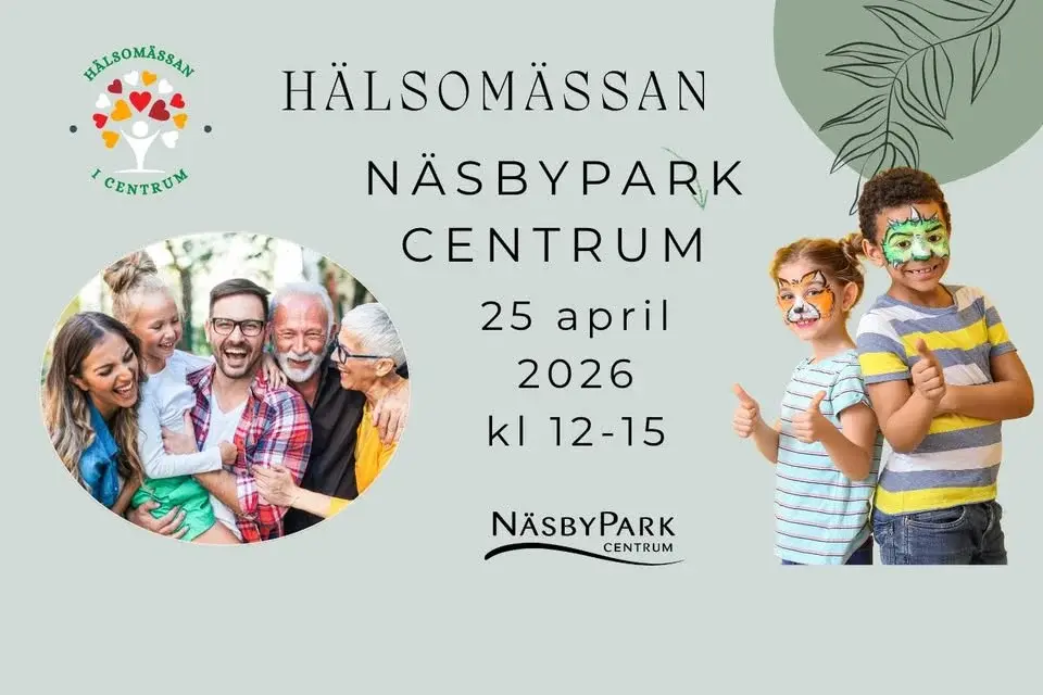 Hälso & Föreningsmässan i NäsbyPark Centrum 