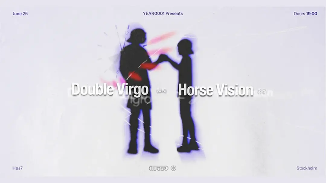 🎶 Double Virgo + Horse Vision på Hus 7 🎛️✨