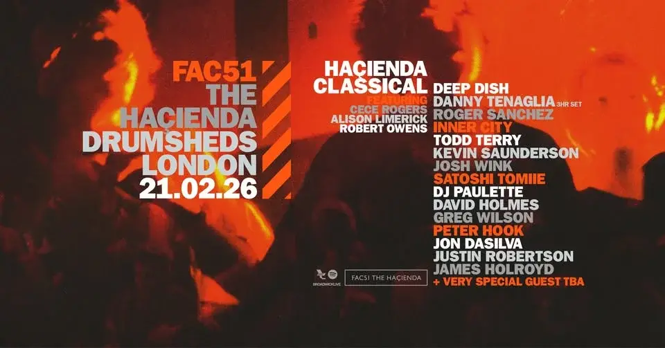 FAC51 The Haçienda - Drumsheds London