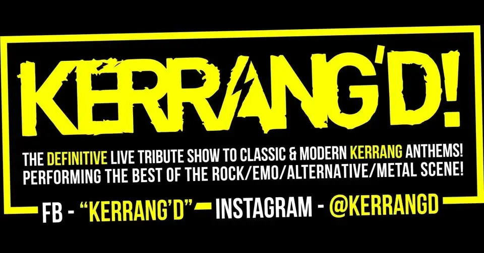 KERRANG'D! (Live UK Tour) - La Belle Angele - Edinburgh