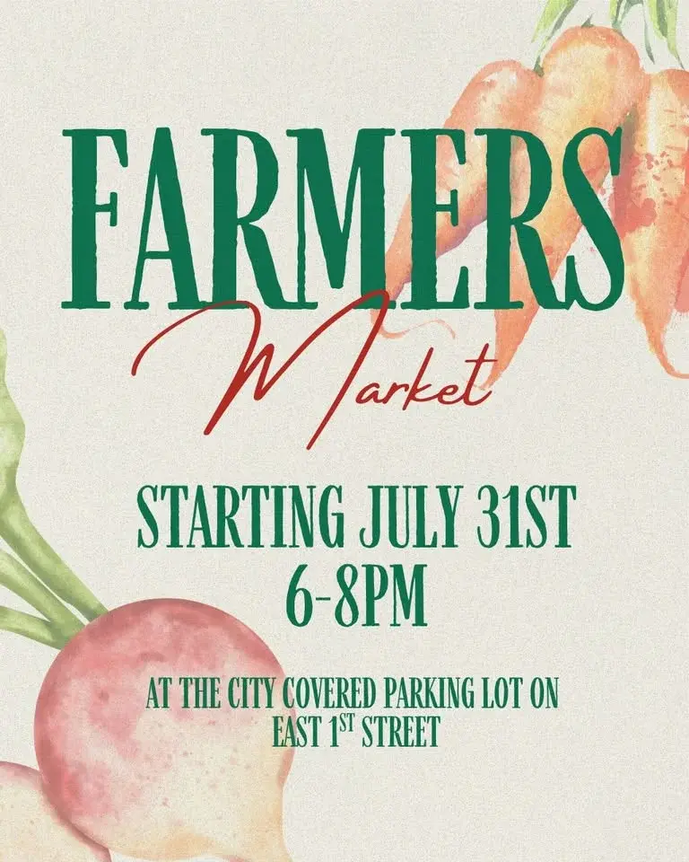 Farmers Market on East 1st
