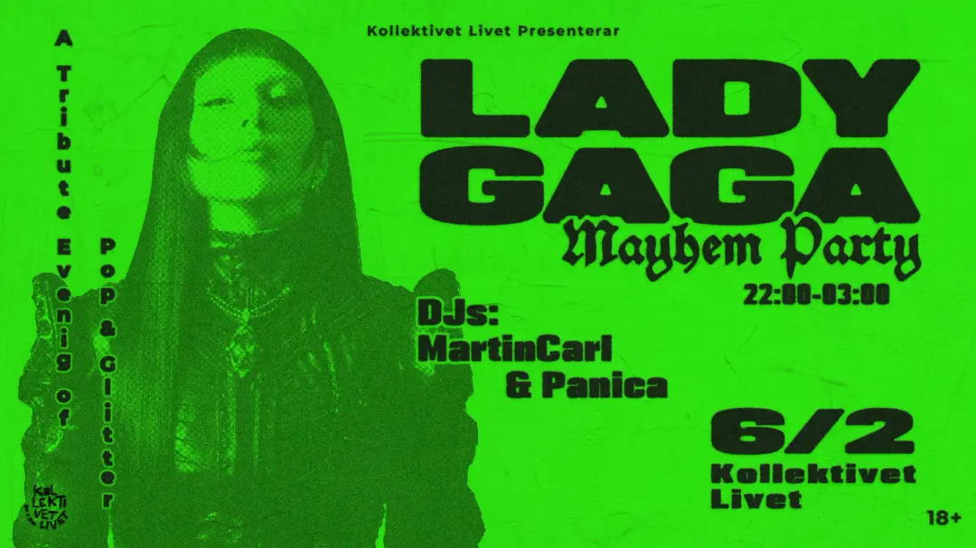 Lady Gaga Mayhem Party