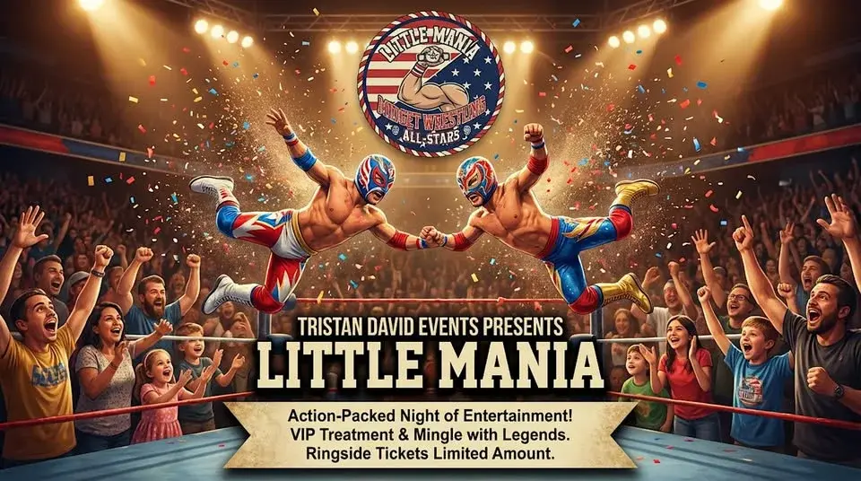 Little Mania Wrestling: Big Action, Tiny Wrestlers! Dallas, TX!