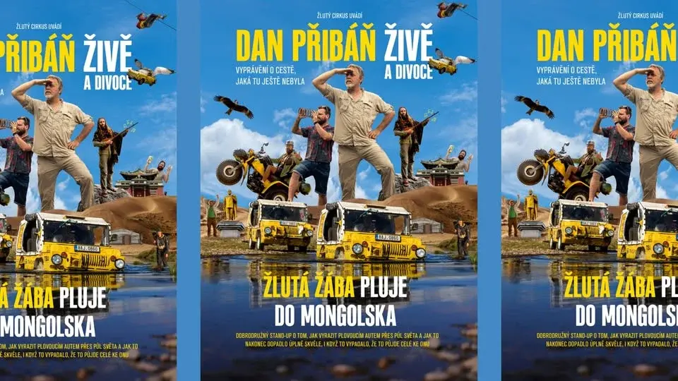 ŽLUTÁ ŽÁBA PLUJE DO MONGOLSKA