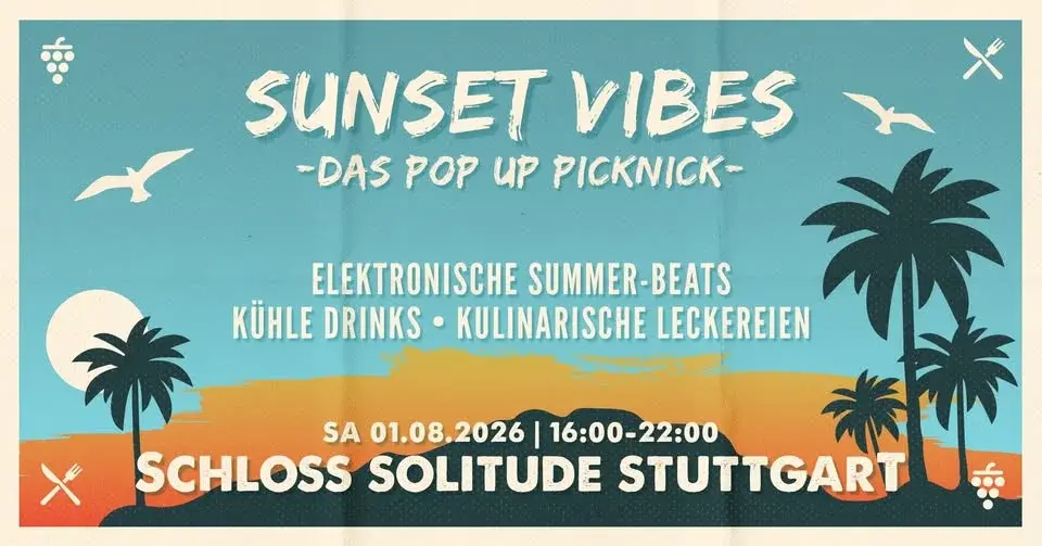 Sunset Vibes Stuttgart - Das Pop Up Picknick (Saturday Edition)