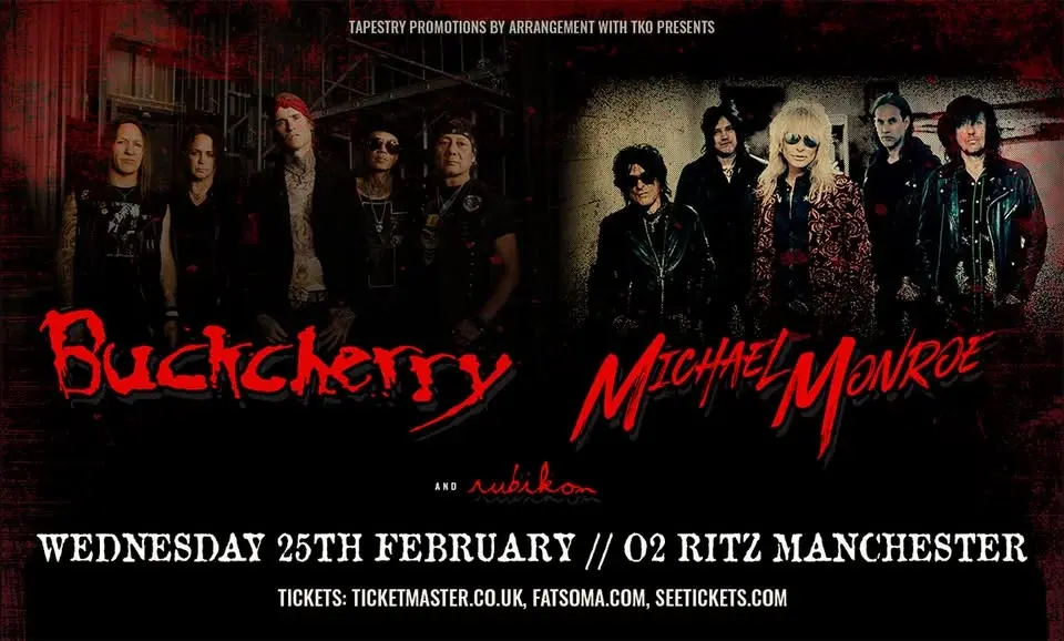 Buckcherry + Michael Monroe