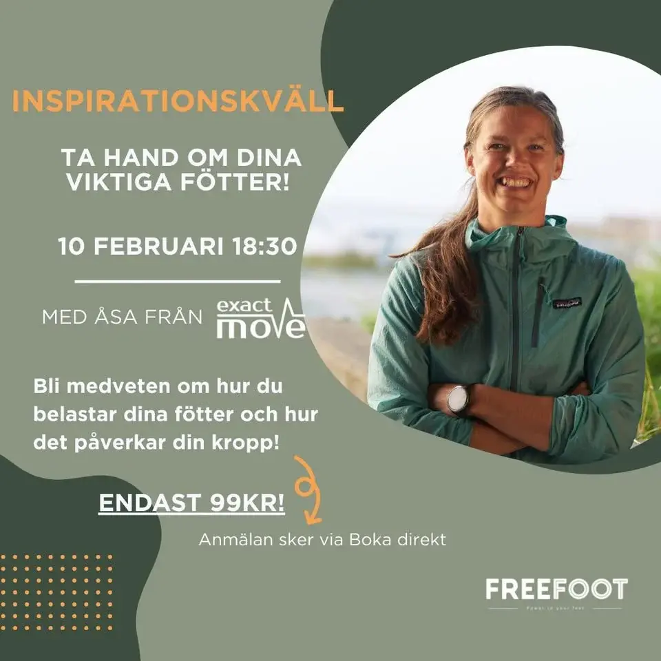 Inspirationskväll - Ta hand om dina viktiga fötter