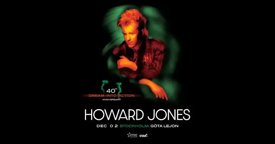 HOWARD JONES | STOCKHOLM GÖTA LEJON