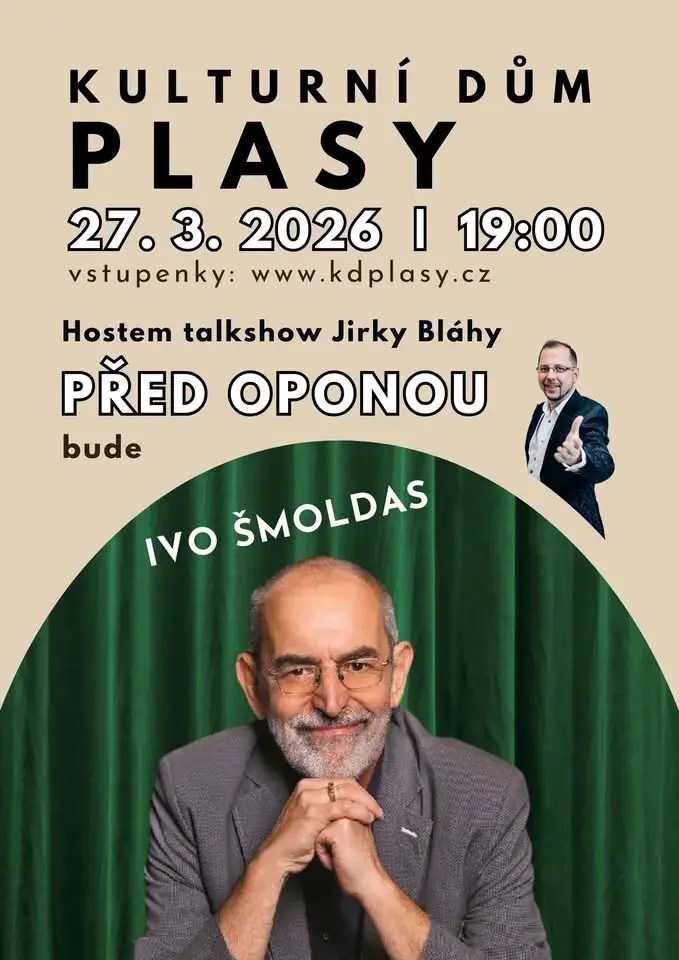 Talk show Jiřího Bláhy - Před oponou s Ivem Šmoldasem