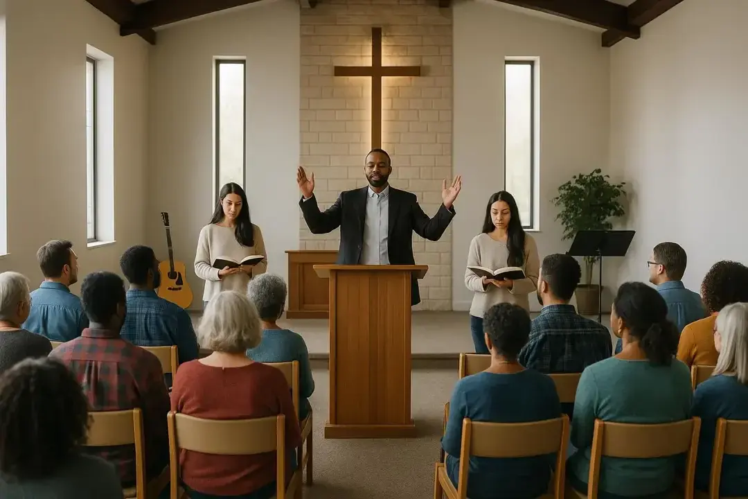 ⛪ BIBLECLASS & WORSHIP SERVICE